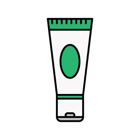 vector illustration flat facial wash soap designのイラスト素材