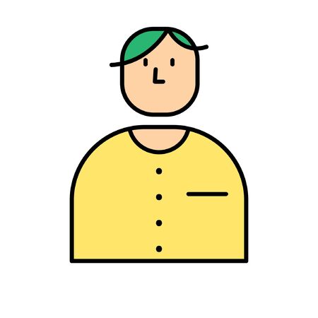 vector illustration flat human people designのイラスト素材