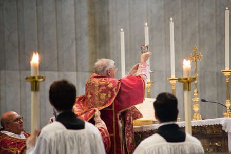 Rome-Italy-September 16, 2017-Pilgrimage on the occasion of the tenth anniversary of the Summorum...