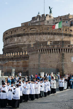 Italy-Rome - 7 September 2017 - celebration of the pilgrimage of the summit pontificum for the tenth...