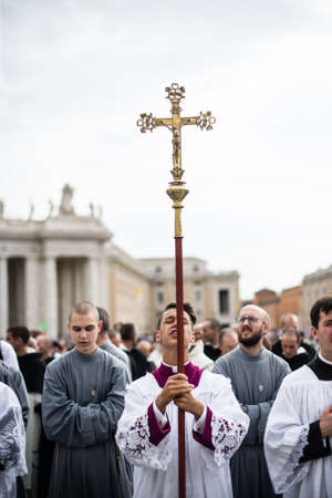 Italy-Rome - 7 September 2017 - celebration of the pilgrimage of the summit pontificum for the tenth...