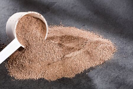 Theobroma cacao - Organic cocoa powderの写真素材