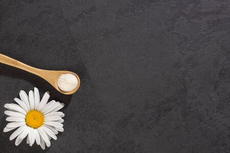 Hydrolyzed collagen - strengthening and improving the health of cartilage and tendons.の写真素材