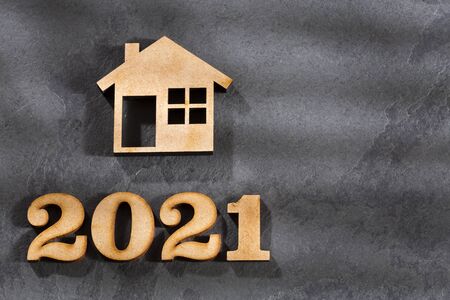 Savings for home purchase - 2021. Top view