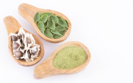 Moringa the species with the most nutritional valueの写真素材