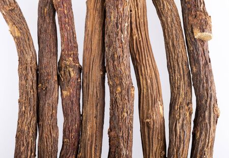 Glycyrrhiza glabra - Organic licorice stems.