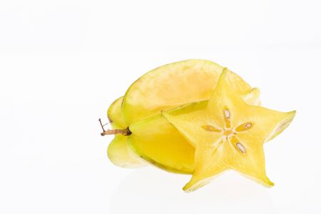 Star fruit or Carambola - Averrhoa carambolaの写真素材