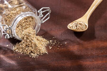 Soy fiber to cleanse the colon with psyllium
