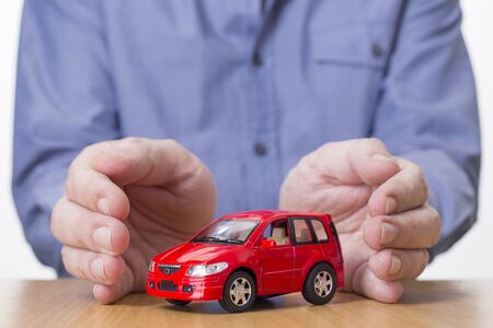 Protection of car - Business concept.の写真素材