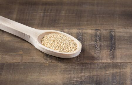 Raw Organic Amaranth Grain - Amaranthusの写真素材