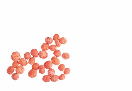 Strawberry-flavored Quinoa - Chenopodium quinoaの写真素材