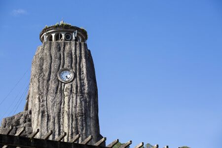 El PeÃ±ol, Antioquia / Colombia - February 02, 2020. Parish of Our Lady of the Rosary of ChiquinquirÃ¡, The architect Nel RodrÃ­guez was inspired first in the mountains of Antioquia and then in the rockのeditorial素材