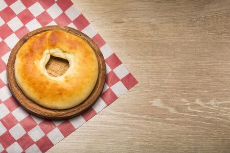 Pandequeso traditional Colombian food - gluten - wheat flour and cheese