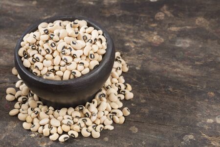 Black eye bean - Vigna unguiculataの写真素材