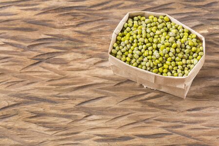 Raw mung beans - Vigna radiataの写真素材