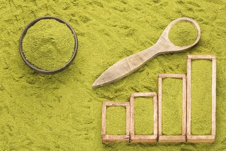 Moringa oleifera with many Benefits, Vitamins, Minerals and Multiple Medicinal Properties for the bodyの写真素材