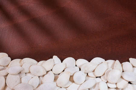 Organic white pumpkin seeds - Cucurbita maxima