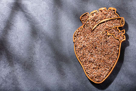 Flax seeds to keep the heart healthy - Linum usitatissimum