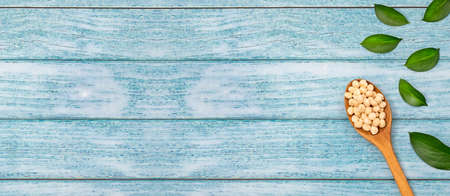 Chenopodium quinoa - Organic popping Quinoa. Healthy foodの写真素材