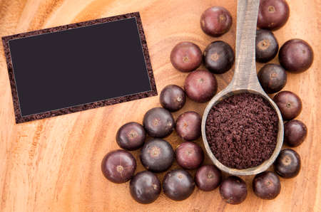 Exotic fruit of the jabuticaba - Plinia caulifloraの写真素材