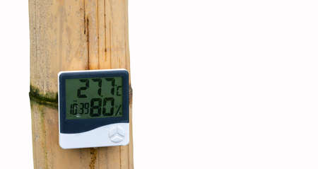 Thermohygrometer instrument for measuring temperature and relative humidity