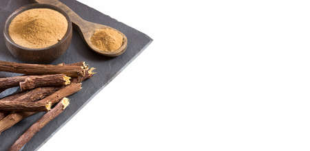 Glycyrrhiza glabra - Licorice, an effective medicinal plant for coughs and stomach ailments