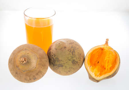 Organic sapote fruit on the table - Matisia cordata