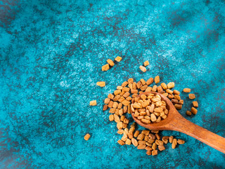 Organic fenugreek Seeds - Methi Dana. Healthy food