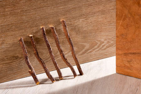 Glycyrrhiza glabra - Dried medicinal licorice sticks
