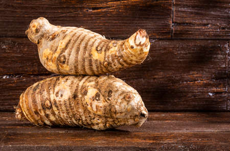 Colocasia esculenta - Healthy and organic taro root