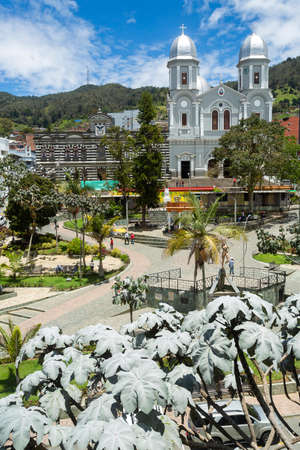 Yarumal, Antioquia. Colombia - September 25, 2021. Municipality of Colombia located in the North subregion of the department of Antioquia.のeditorial素材