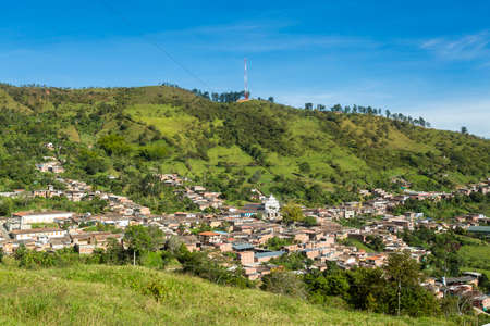 Angostura, Antioquia. Colombia - September 26, 2021. A municipality of Colombia, located in the North sub-region of the departmentのeditorial素材