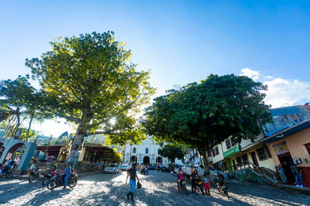 Angostura, Antioquia. Colombia - September 26, 2021. A municipality of Colombia, located in the North sub-region of the departmentのeditorial素材
