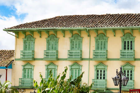 Sonson, Antioquia / Colombia - November 19, 2021. SonsÃ³n is one of the Antioquia municipalities with the most museums in the departmentのeditorial素材