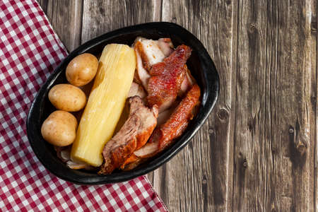 Roasted meat from the eastern plains - Typical Colombian dishの写真素材
