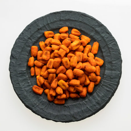 Crisp roasted chili corn - Zea maysの写真素材