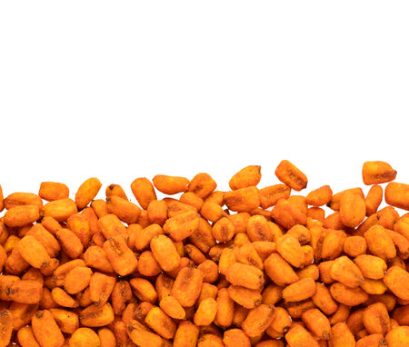 Crunchy salty chili corn - Zea maysの写真素材
