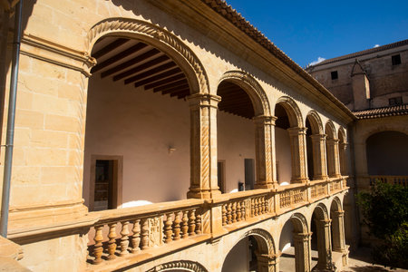 Manacor, Palma de Mallorca - Spain - September 15, 2022. The city's Municipal Library has a general fund with direct access to the public of some 38,000 documents.のeditorial素材