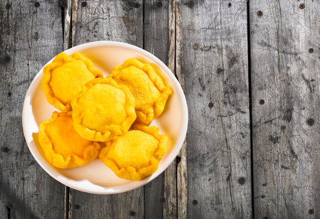 chicken fried pastels - Traditional Colombian gastronomy
