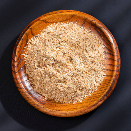 Soy fiber to cleanse the colon with psylliumの写真素材