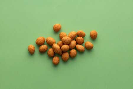 Arachis hypogaea - Organic Mexican fried peanutsの写真素材