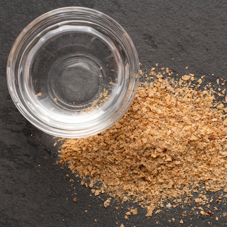 Soy fiber and mineral water to cleanse the colon - Healthy dietの写真素材
