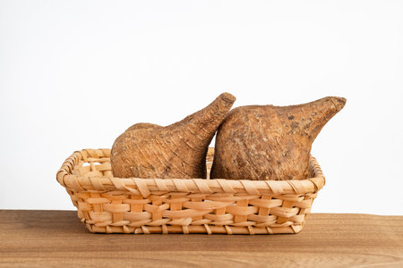 Organic Andean Maca - Lepidium meyenii root.