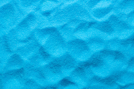 Pure blue salt crystals - Sodium chlorideの写真素材