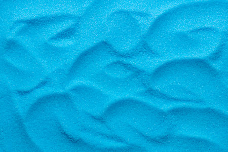 Pure blue salt crystals - Sodium chloride. salt for the rim of the glass