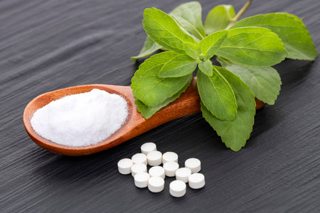 Stevia rebaudiana - Sweetener tablets from the stevia plant