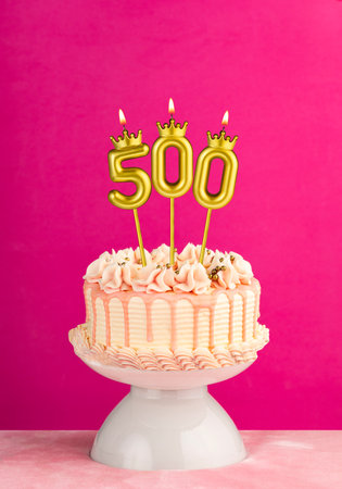 Candle number 500