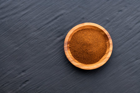 Instant instant coffee powder in a bowl - Coffeaの写真素材