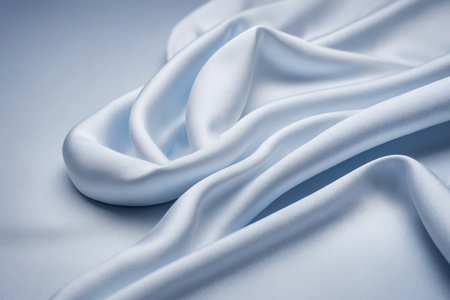 The gentle sheen of silk, the elegance of soft silkの素材