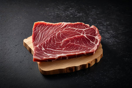 Temptation of fresh beef, well-textured cuts of beefの素材